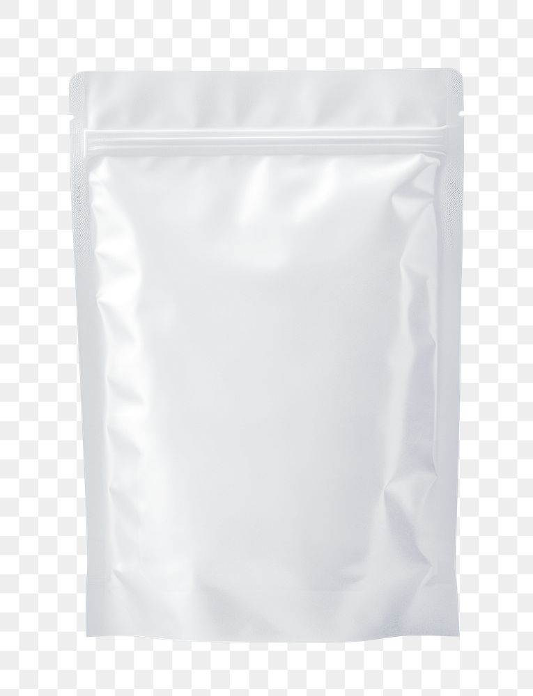 Pouch bag png off white, transparent background