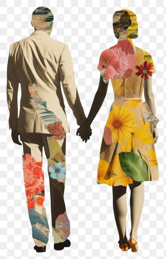 PNG Couple pattern adult dress