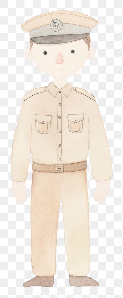 PNG Boy in police costume white background protection creativity. AI generated Image by rawpixel.
