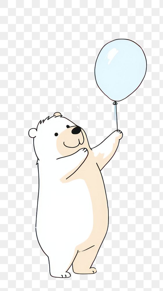 PNG A happy bear cartoon animal mammal. AI generated Image by rawpixel.