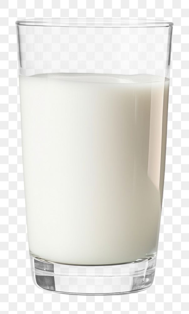 PNG Milk in a glass milk drink dairy. AI generated Image by rawpixel.