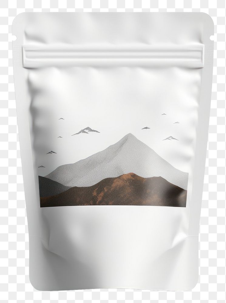 PNG  Espresso pouch coffee mountain nature outdoors. AI generated Image by rawpixel.