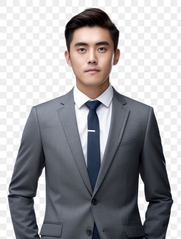 PNG Man wearing a business suit photography portrait blazer. AI generated Image by rawpixel.