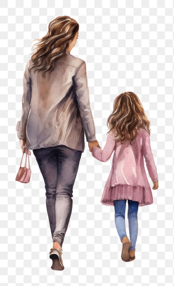 PNG Mothers walking adult hand. AI generated Image by rawpixel.