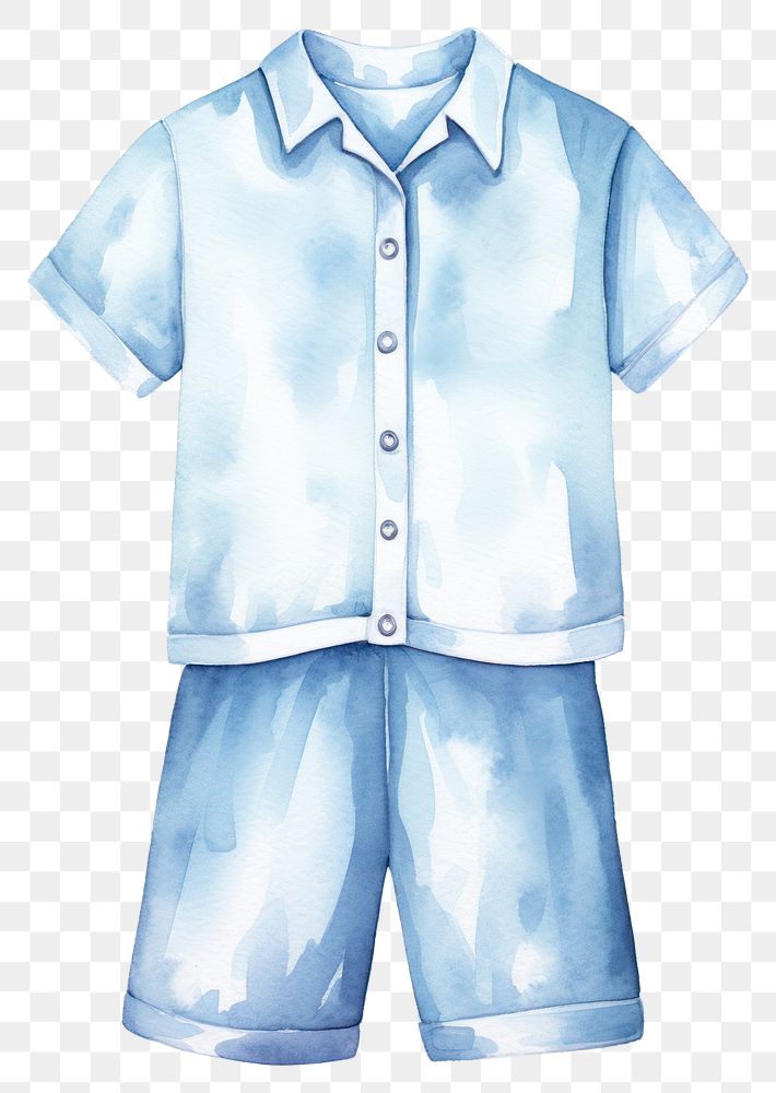 PNG Shirt drawing pajamas shorts. AI generated Image by rawpixel.
