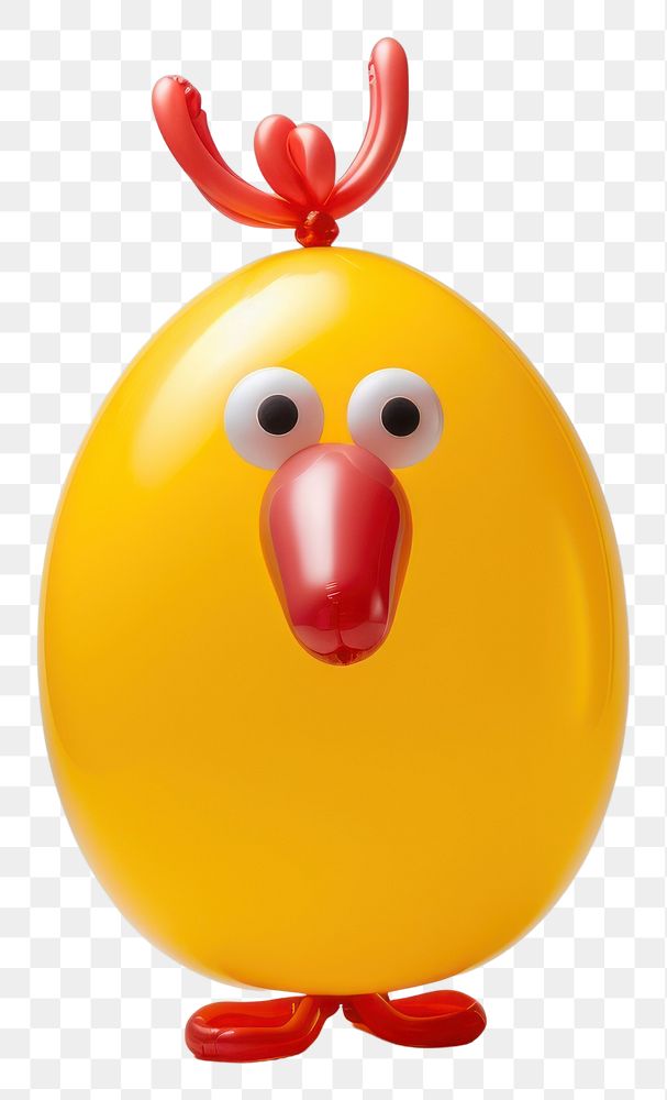 PNG  Chicken modelling balloon animal bird toy. 