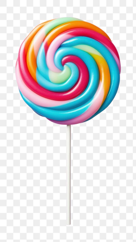 PNG Candy ball lollipop confectionery swirl food. AI generated Image by rawpixel.