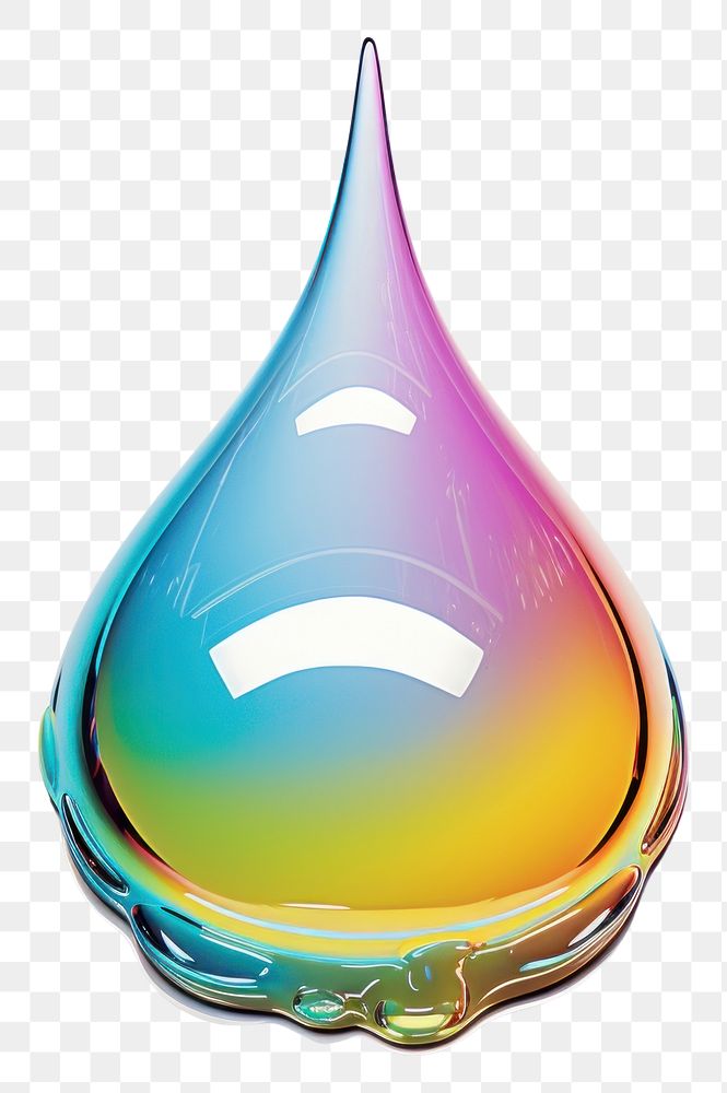 PNG A waterdrop isolated on clear solid background art splashing droplet. AI generated Image by rawpixel.