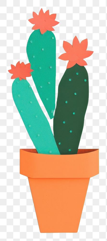 PNG Illustration of cactus plant creativity houseplant. 