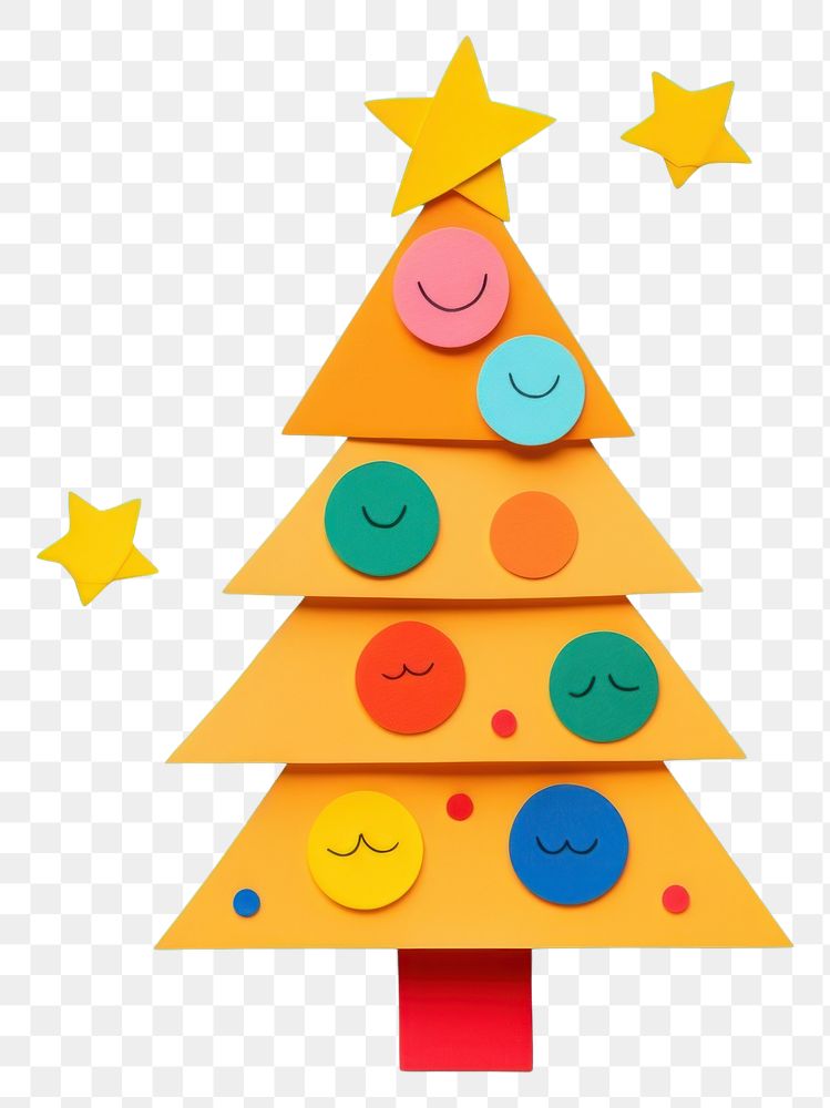 PNG  Christmas tree celebration creativity decoration. AI generated Image by rawpixel.