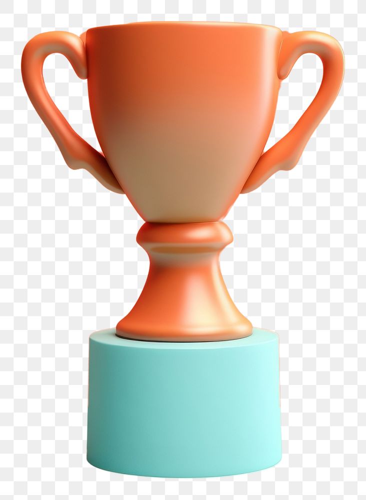 PNG  Hand holding a trophy cup achievement investment decoration. AI generated Image by rawpixel.