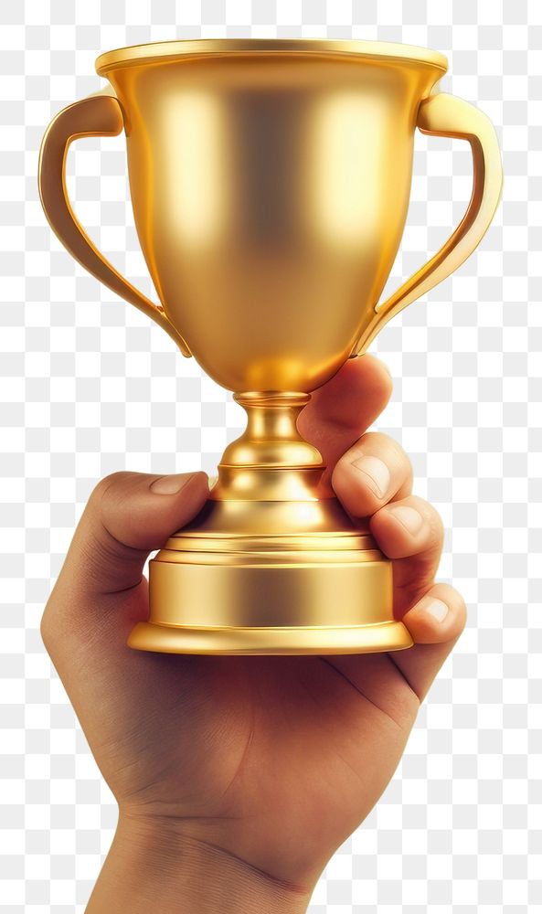PNG  Trophy achievement investment success