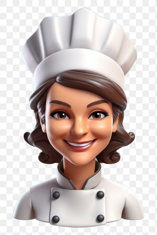 PNG Female Chef cartoon adult chef. AI generated Image by rawpixel.
