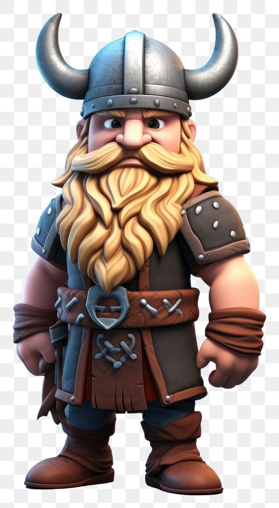 PNG Viking full body cartoon representation protection. AI generated Image by rawpixel.