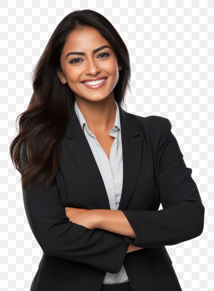 PNG Business woman portrait standing adult. AI generated Image by rawpixel.