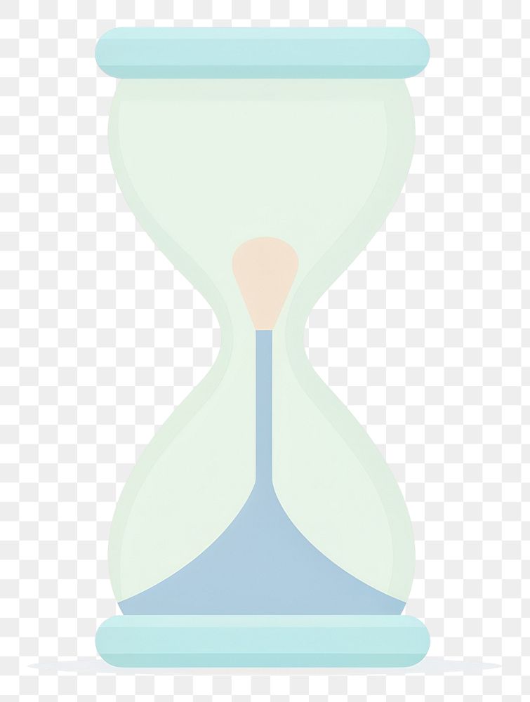 PNG  Hourglass chemistry education deadline. AI generated Image by rawpixel.