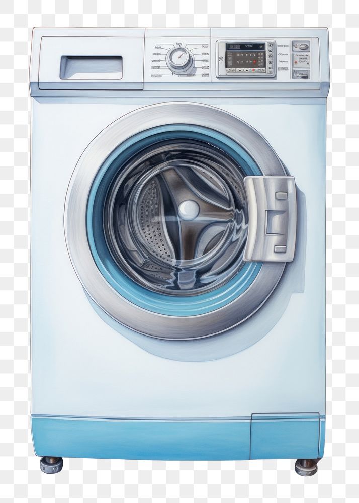 PNG Technology laundromat appliance machinery. AI generated Image by rawpixel.