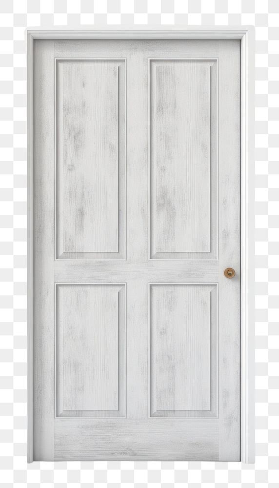 PNG White wooden door white background architecture protection. AI generated Image by rawpixel.