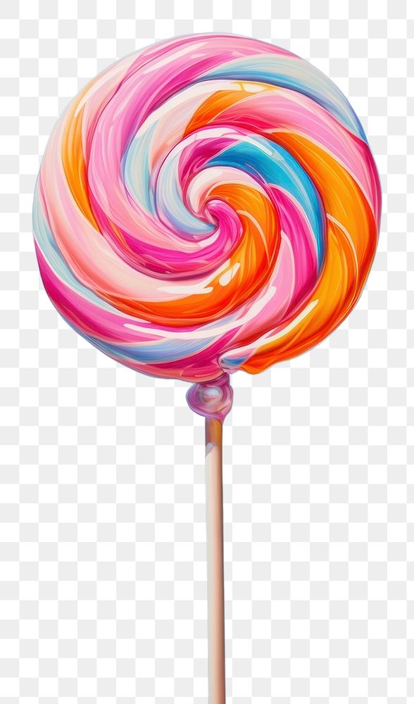 PNG Lolipop confectionery lollipop candy. AI generated Image by rawpixel.
