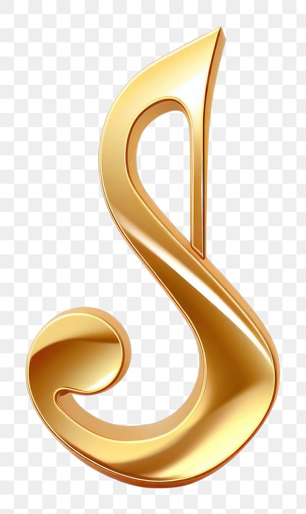 PNG Gold music note jewelry gold accessories. AI generated Image by rawpixel.