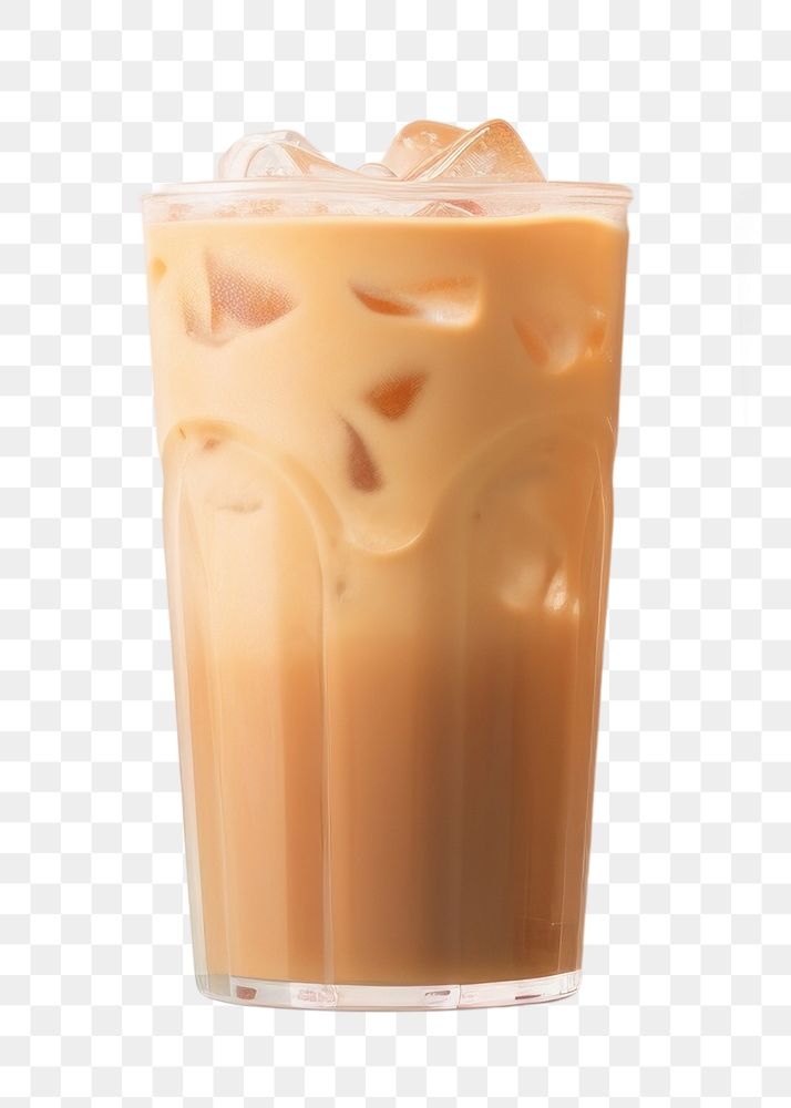 PNG 2 iced coffee drink milk refreshment. AI generated Image by rawpixel.