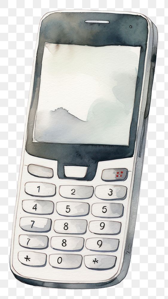 PNG Phone white background electronics technology. 