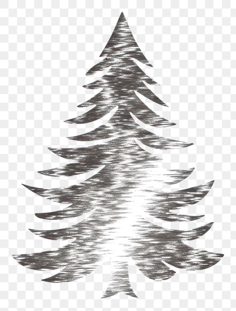 PNG Pine tree icon christmas plant shape. AI generated Image by rawpixel.