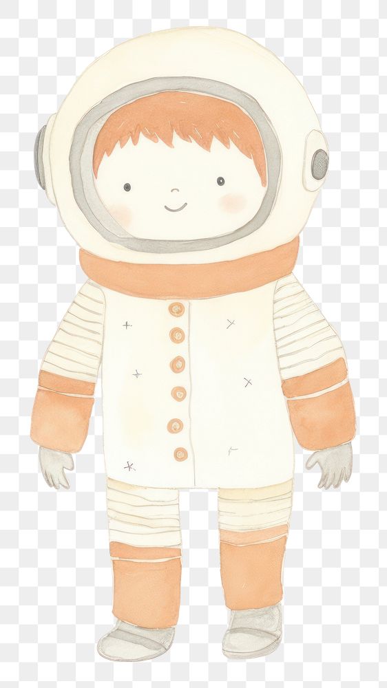 PNG Astronaut boy character white background representation creativity. AI generated Image by rawpixel.