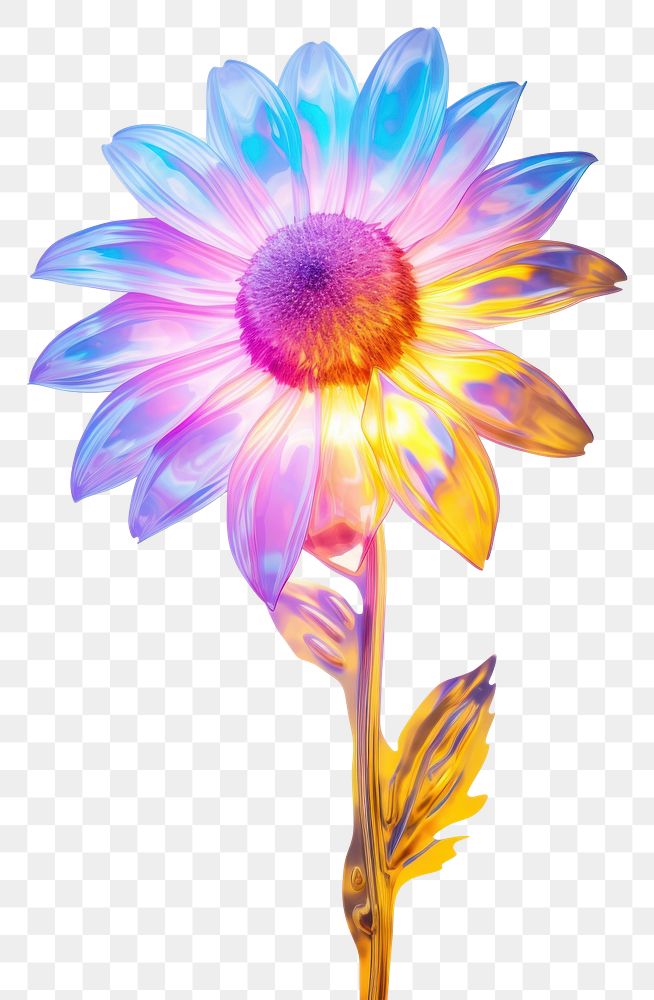 PNG Sunflower petal plant daisy. AI generated Image by rawpixel.