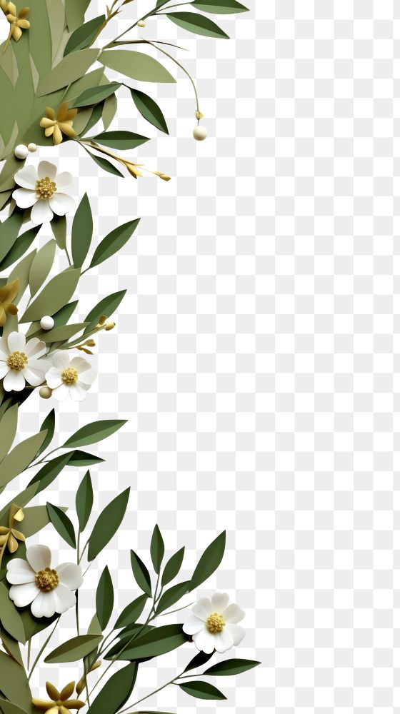 PNG Olive color flower backgrounds plant. AI generated Image by rawpixel.