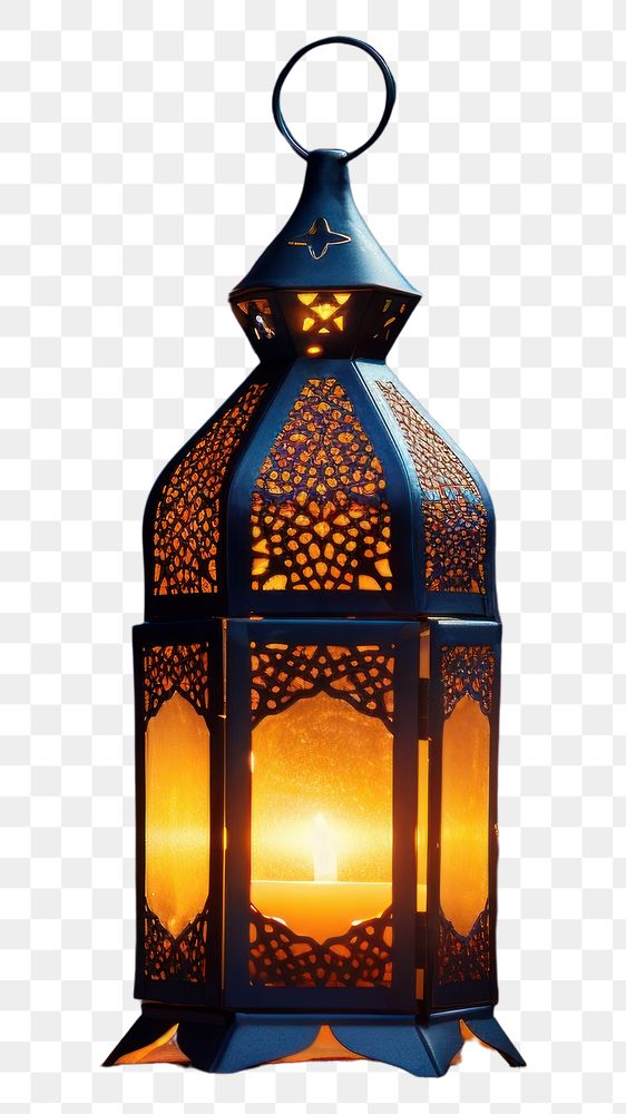 PNG Arabic lantern lighting glowing burning