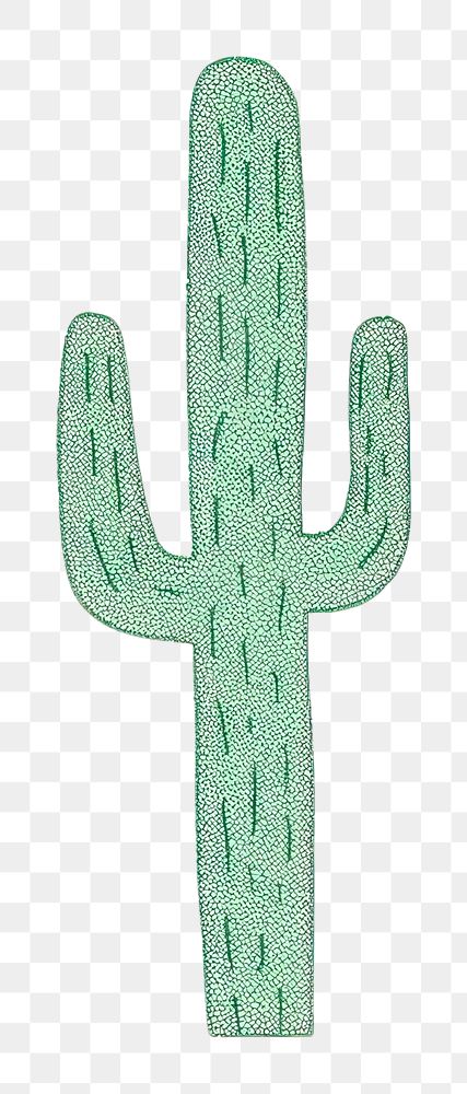 PNG Cactus plant pattern cartoon. AI generated Image by rawpixel.