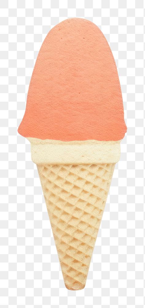 PNG Icecream dessert food cone. AI generated Image by rawpixel.