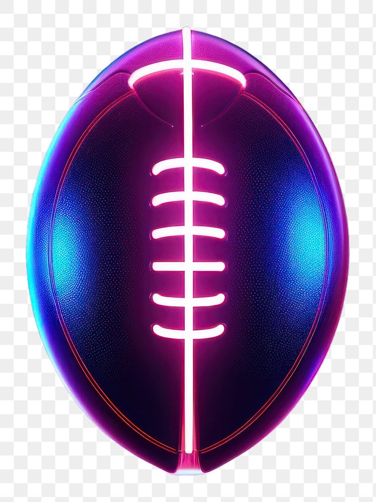 PNG Football light neon sports. AI generated Image by rawpixel.