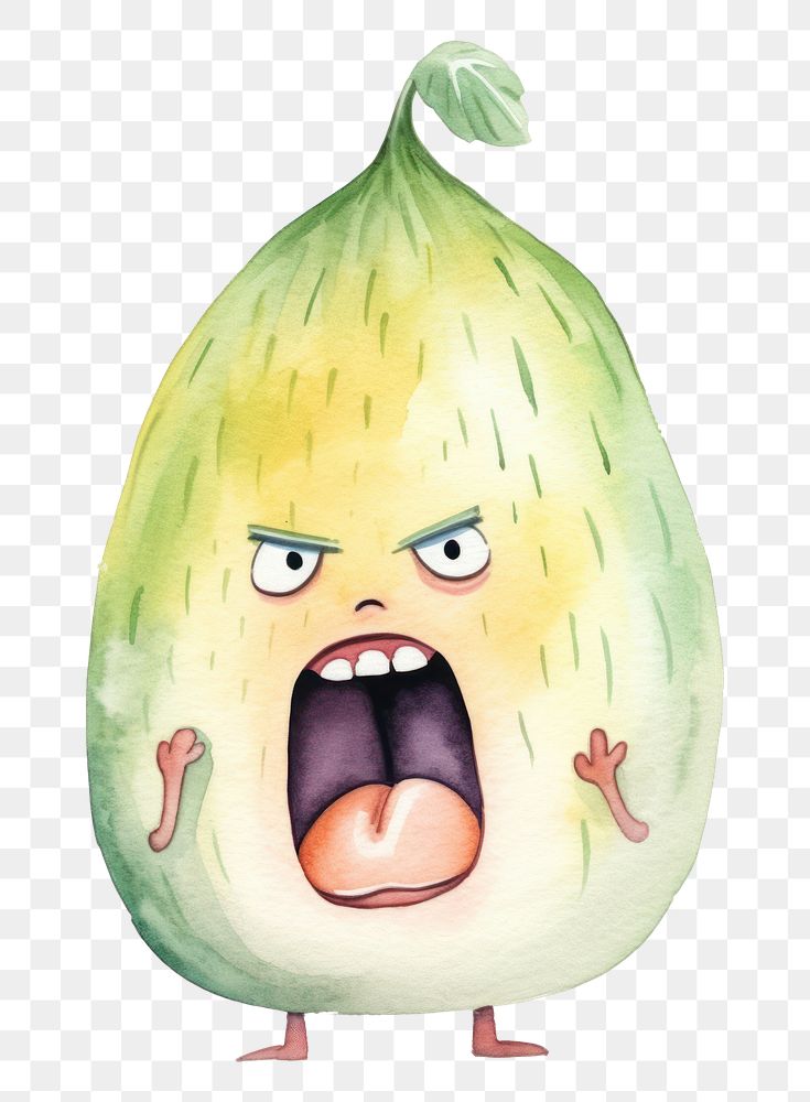 PNG  Angry onion screaming food anthropomorphic vegetable. AI generated Image by rawpixel.