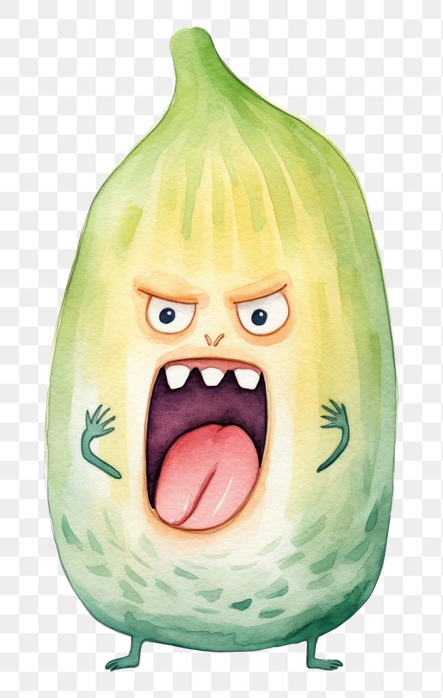 PNG  Angry onion screaming food white background anthropomorphic. AI generated Image by rawpixel.