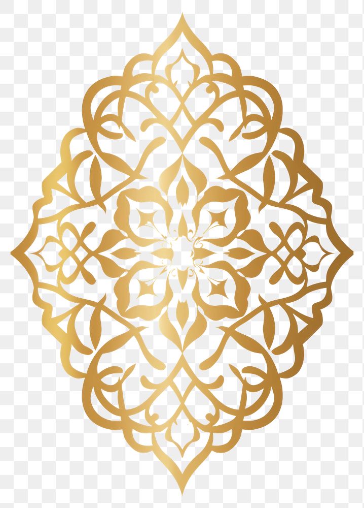 PNG  Islamic pattern ornament creativity chandelier graphics. AI generated Image by rawpixel.