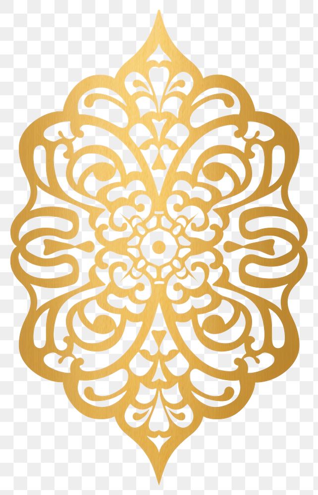 PNG  Islamic pattern ornament creativity decoration graphics. AI generated Image by rawpixel.