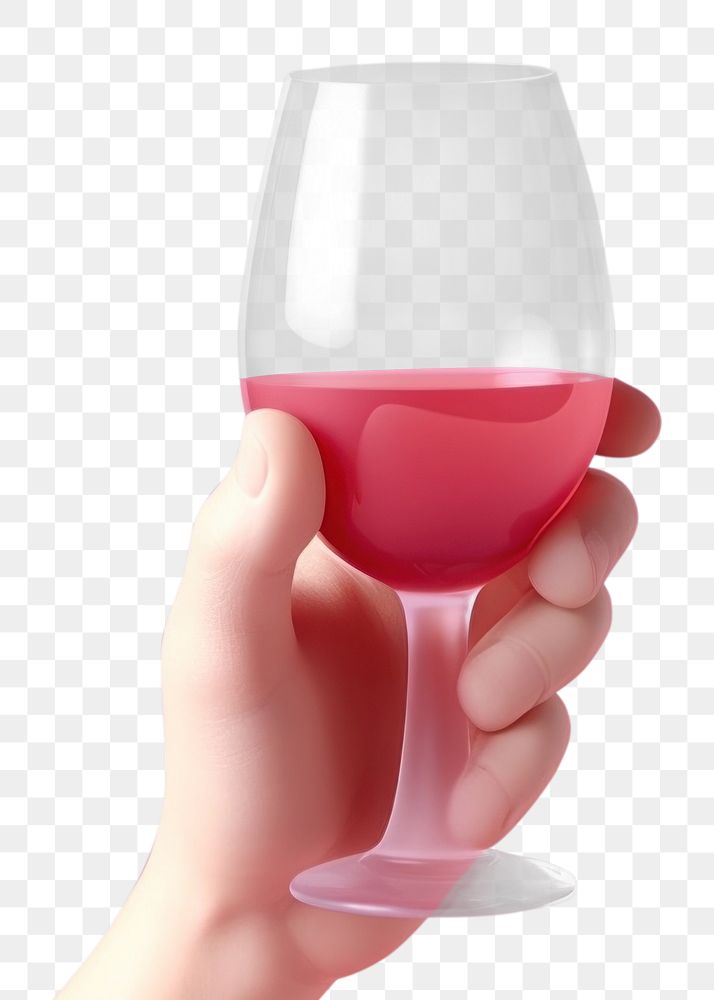 PNG Hand holding a wine glass drink refreshment celebration. AI generated Image by rawpixel.