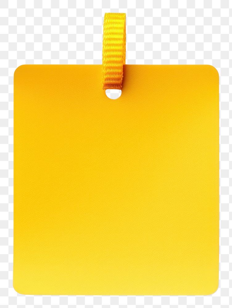 PNG Yellow sqaure shape paper white background. AI generated Image by rawpixel.