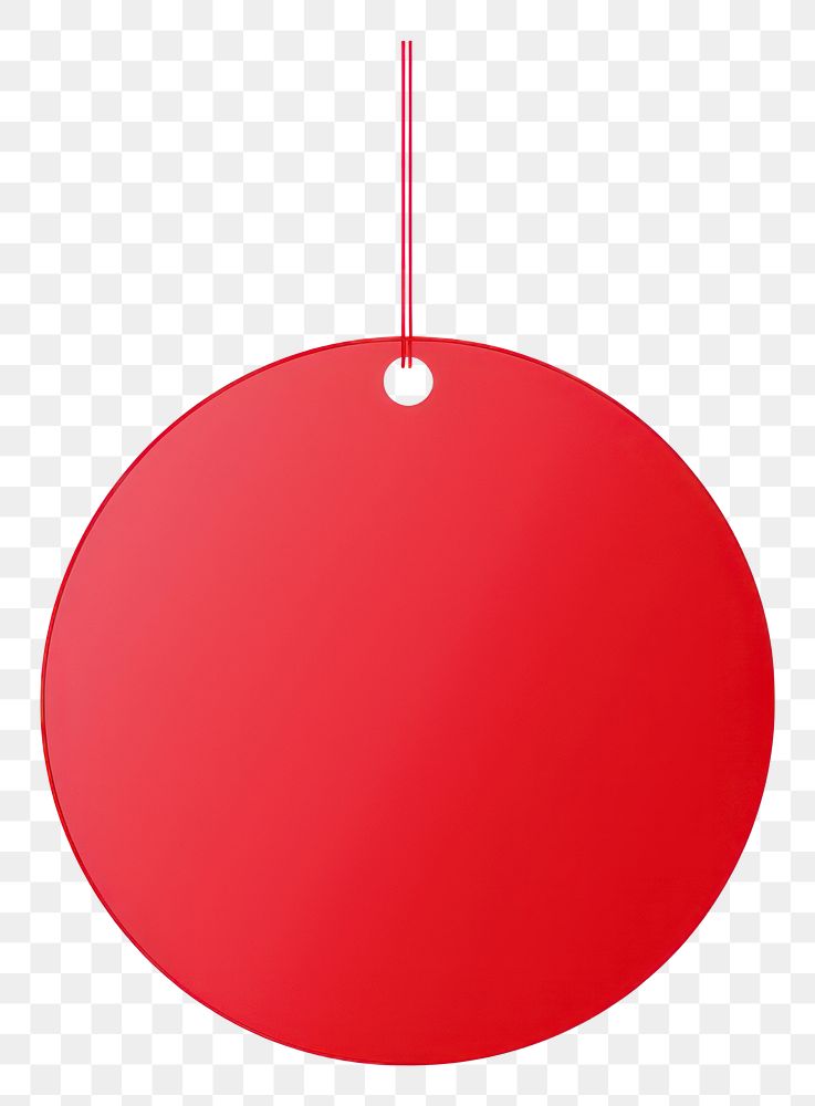 PNG A red circle sphere white background celebration. AI generated Image by rawpixel.
