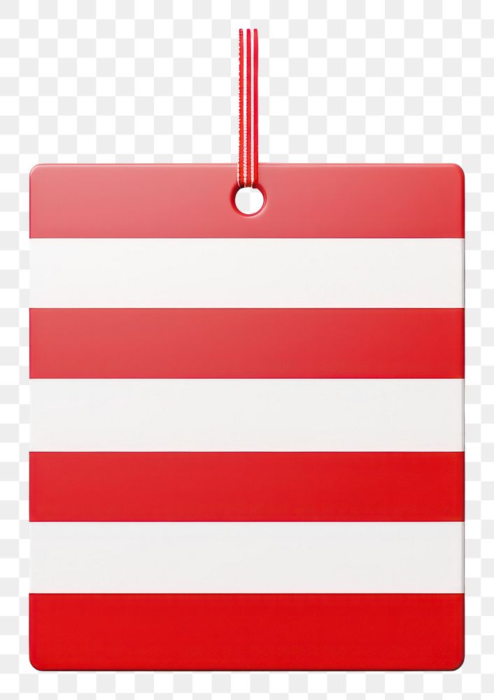 PNG A red stripe shape flag white background. AI generated Image by rawpixel.