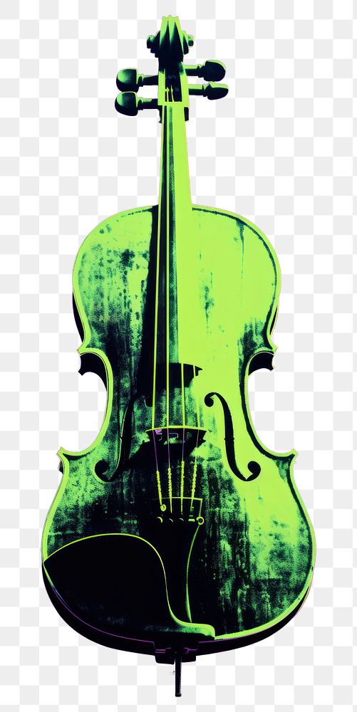 PNG Violin purple cello green. AI generated Image by rawpixel.