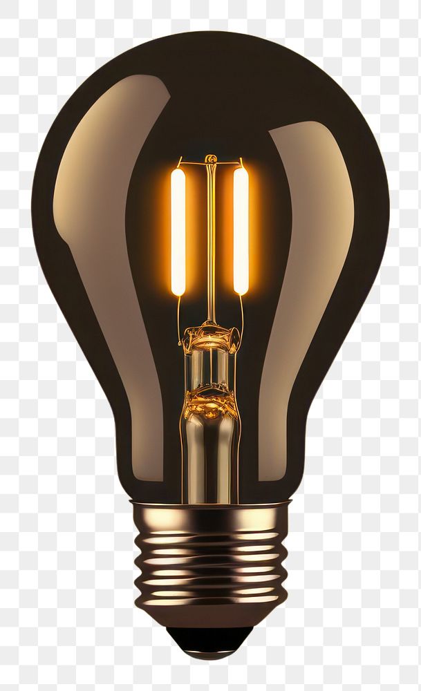 PNG Sillouette light bulb lightbulb electricity illuminated. AI generated Image by rawpixel.
