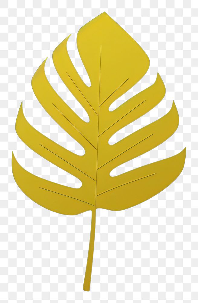 PNG Tropical leaf plant logo nature. AI generated Image by rawpixel.