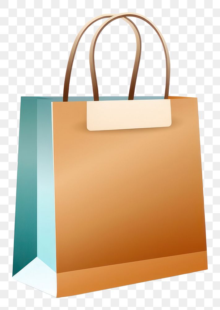 PNG  Shopping bag handbag white background consumerism. AI generated Image by rawpixel.