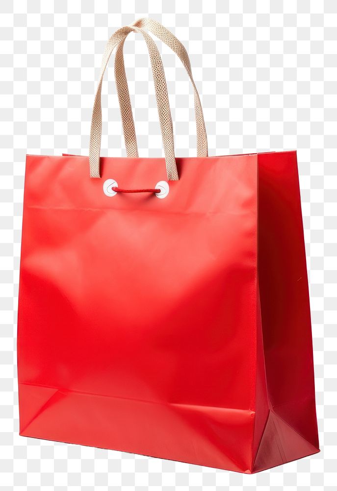 PNG  Shopping bag handbag white background accessories. AI generated Image by rawpixel.