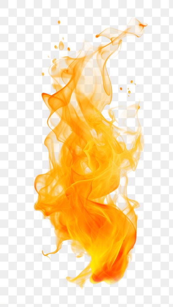 PNG Orange Flame flame fire splattered