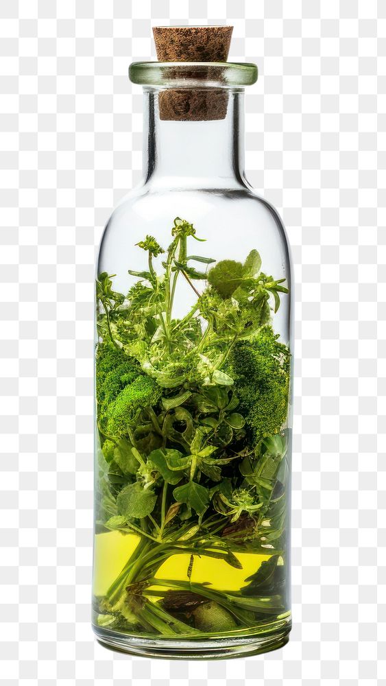 PNG Medical herbs bottle plant. AI generated Image by rawpixel.