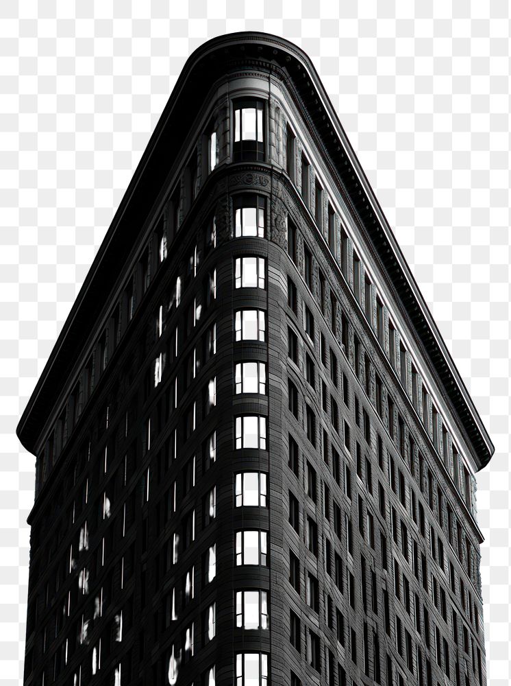 PNG A building architecture black city